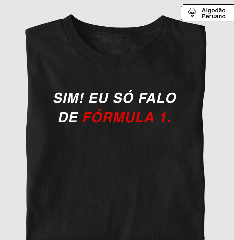 Sim! eu só falo de fórmula 1