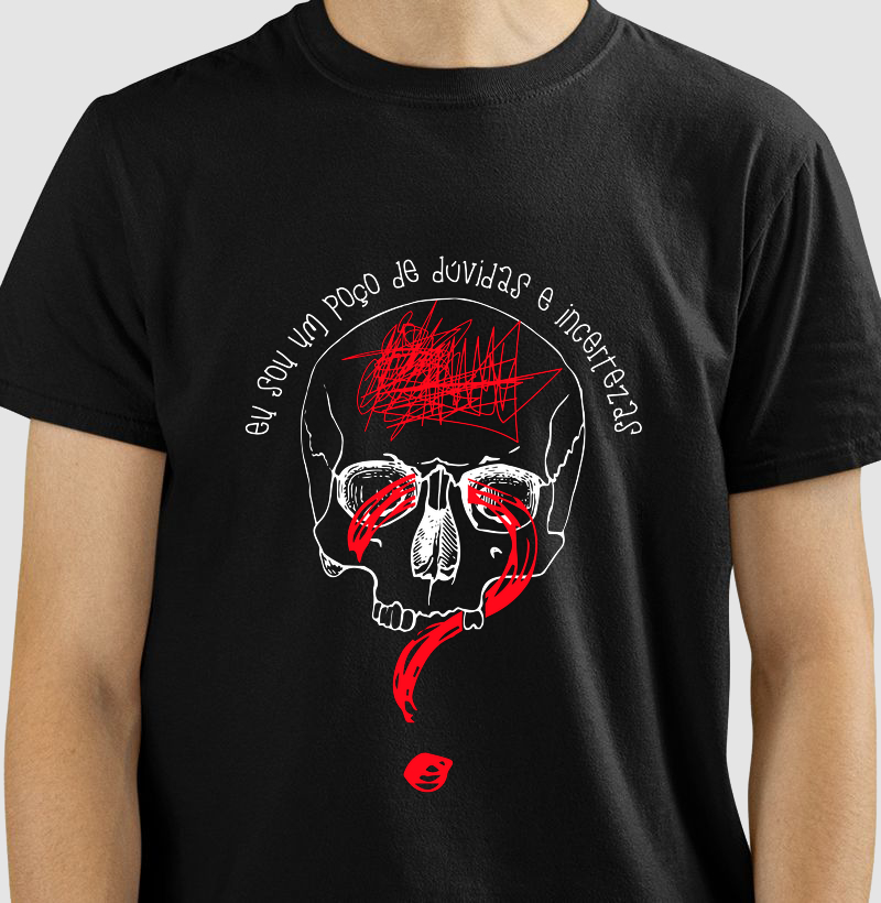 Camiseta- Poço de dúvidas