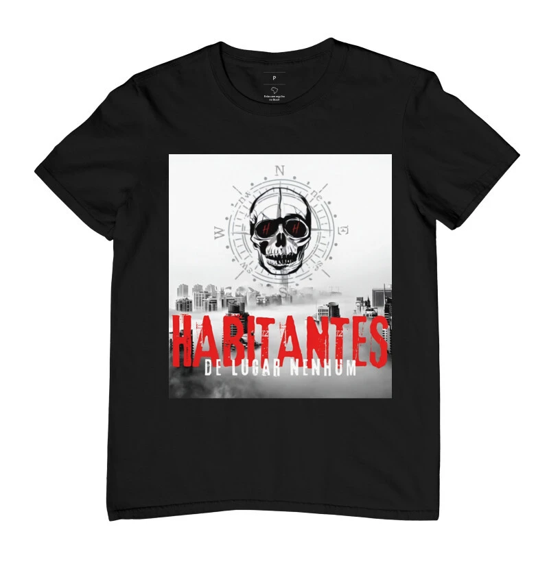 camisas banda habitantes de lugar