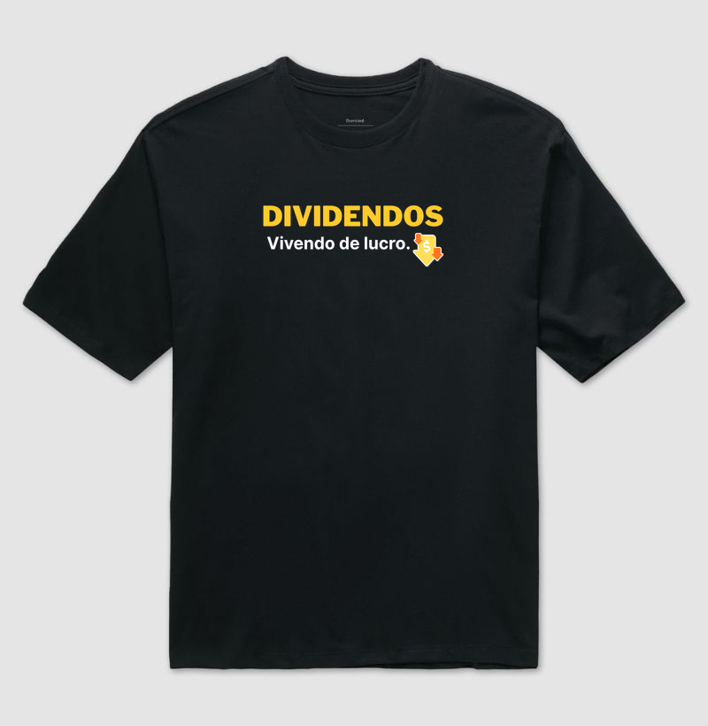 Camiseta Dividendos - Dark