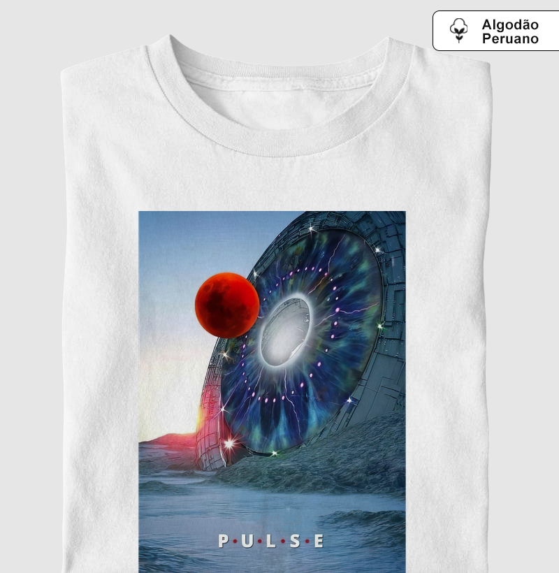 Camiseta Algodão Peruano Pink Floyd Pulse