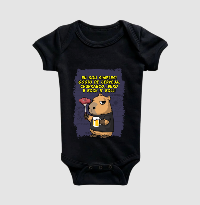 Capivara Rock Simples