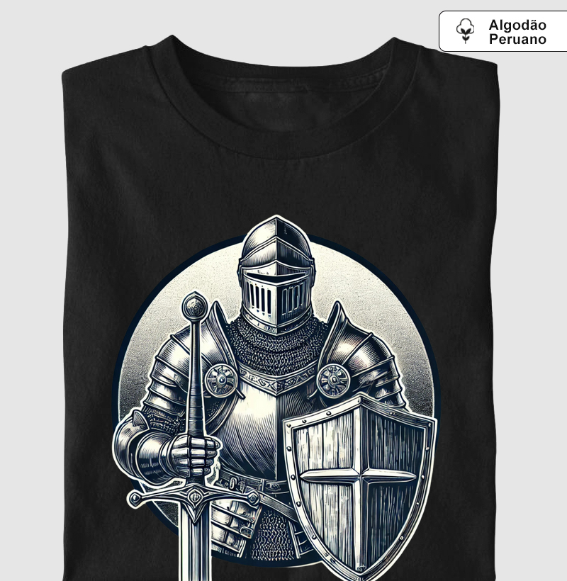 Camiseta Algodão Peruano Bravura e Honra