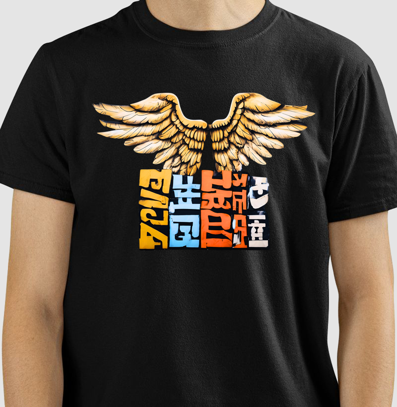 camiseta anjo