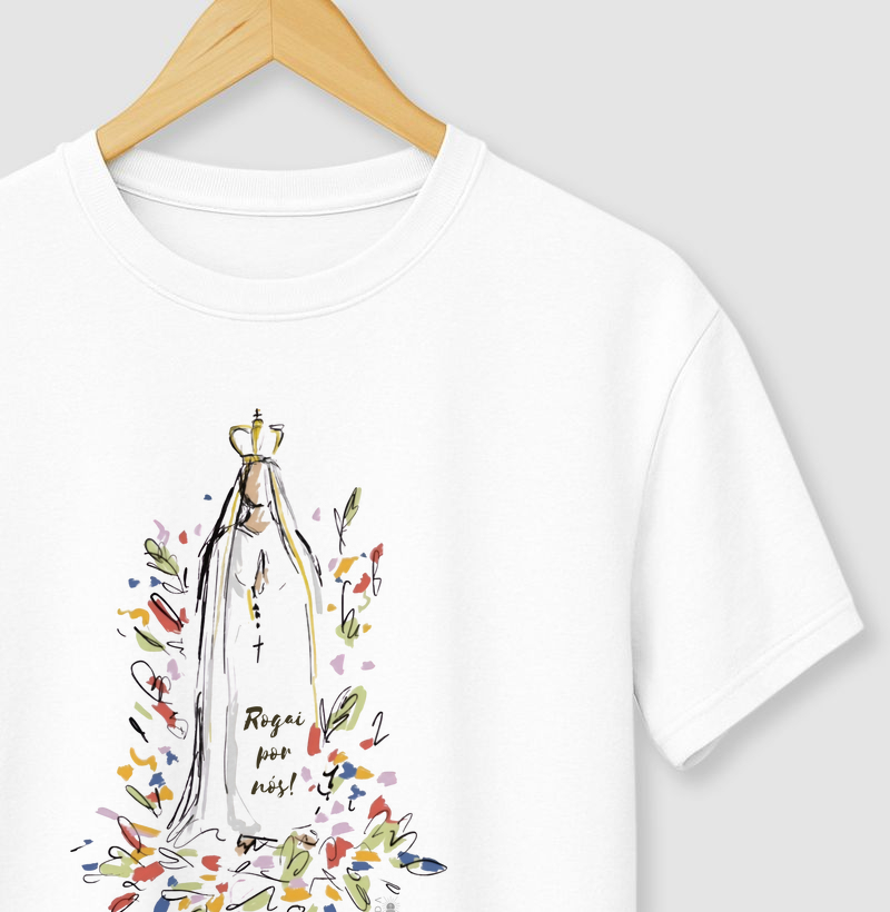 N.Sra de Fátima desenhada