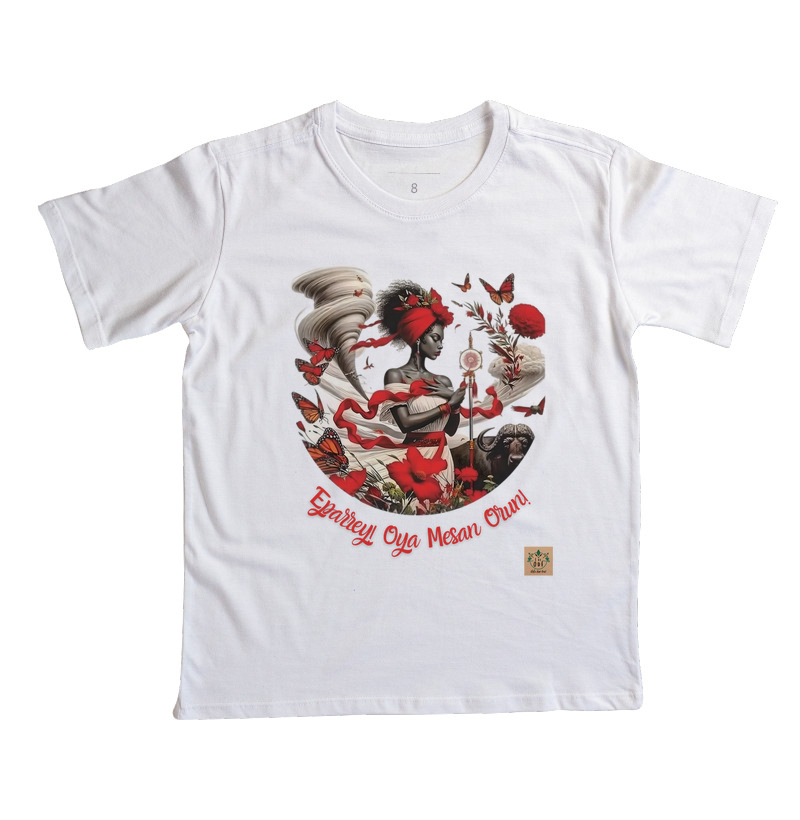 Camiseta Infantil - Oyá - Inspiração