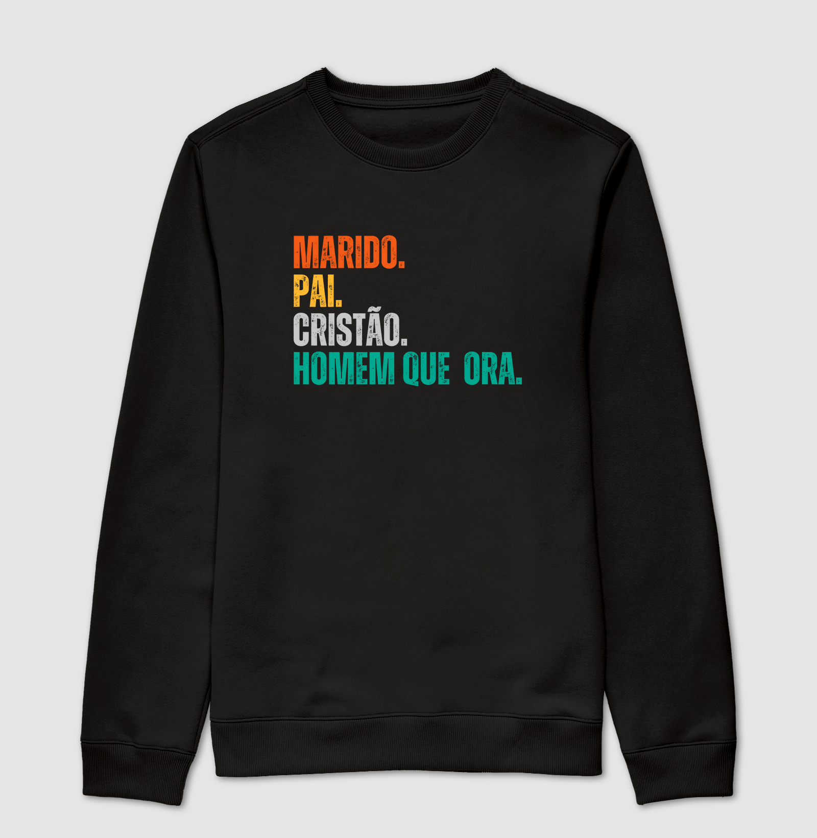 Marido Pai Cristão Homem que ora
