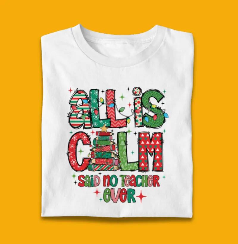 All is calm