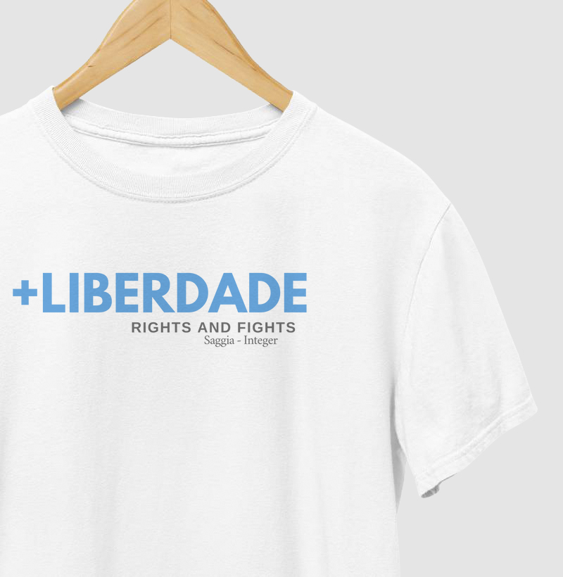Camiseta Rights and Fights +Liberdade 00025 - Mann