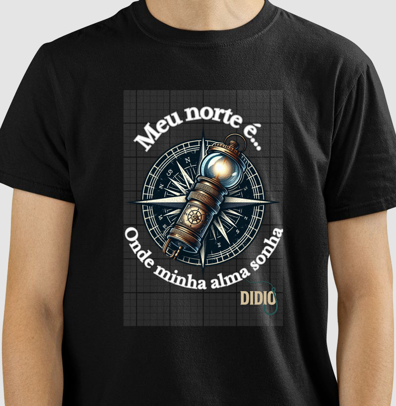 Camiseta Meu norte...