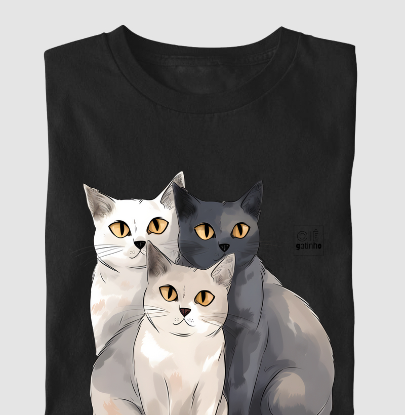 Trio de gatos
