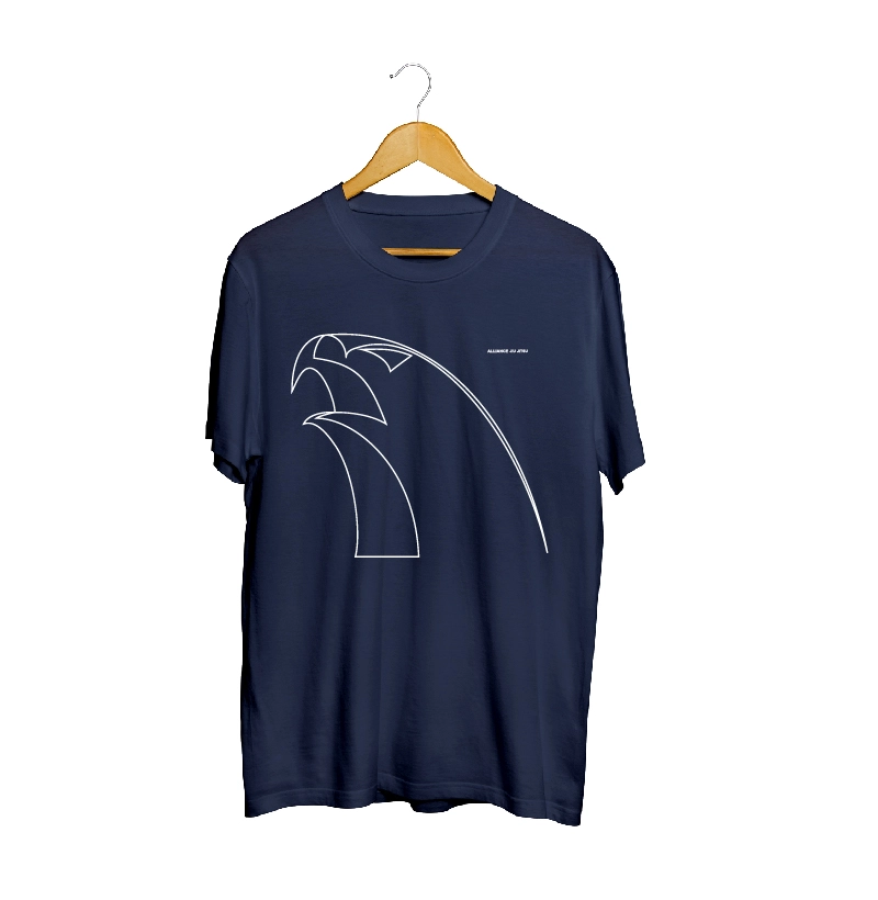 Camiseta Eagle Outline | Marinho