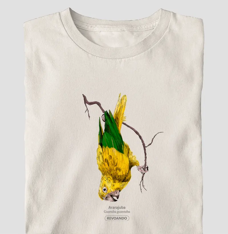 Aves do Brasil - Ararajuba - Oversized