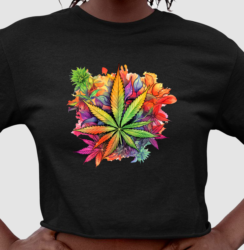 Cropped Spectrum Leaf