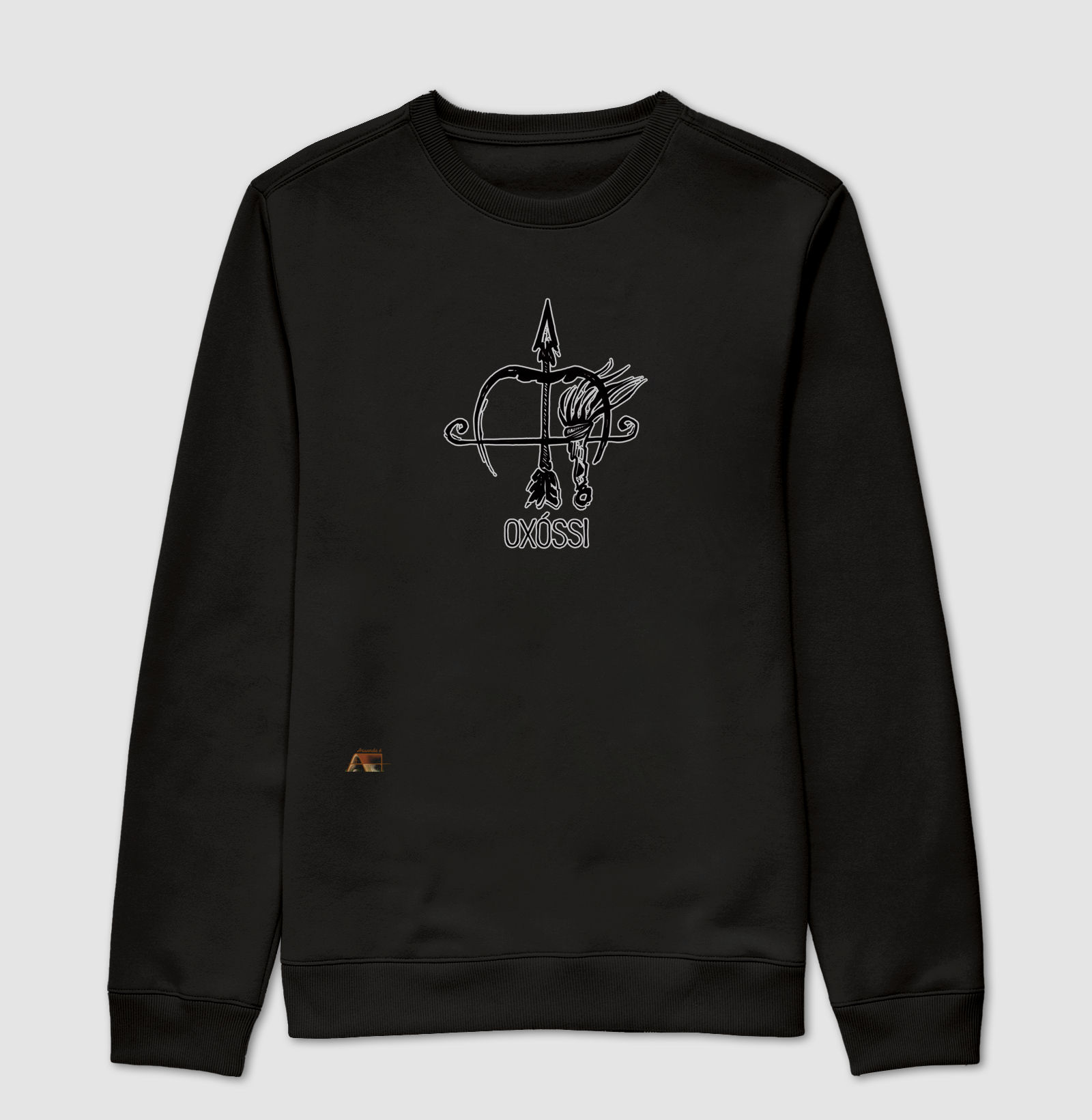 Camiseta Flecha Certa Proteção de Oxóssi 100% Algodão
