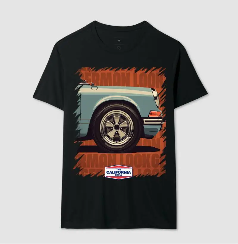 Camiseta Ilustração Porsche German Look