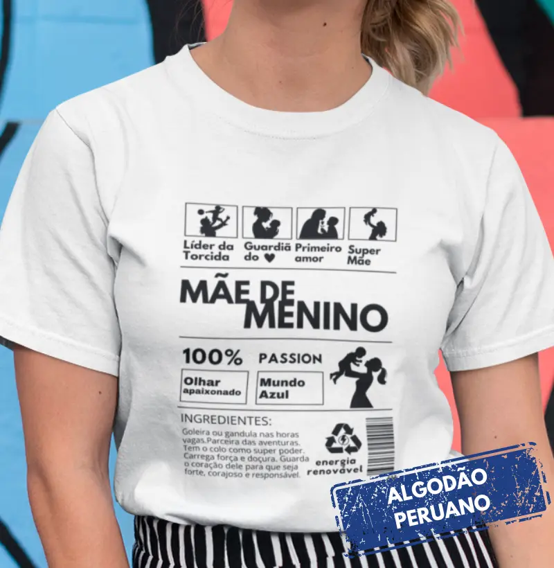 Mãe de menino - Carinhosa - Premium