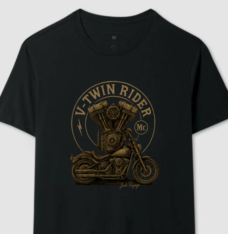 V-twin rider