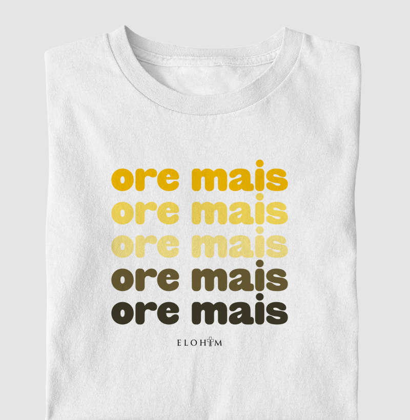 Oração - Ore mais
