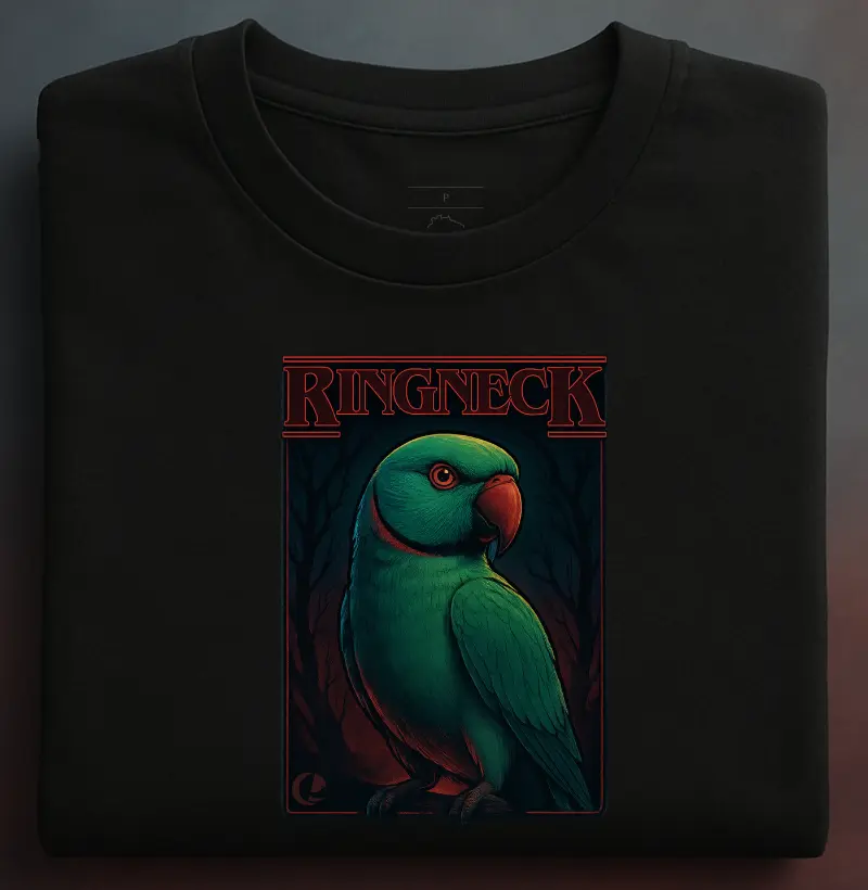 Camiseta Ringneck Upside Down