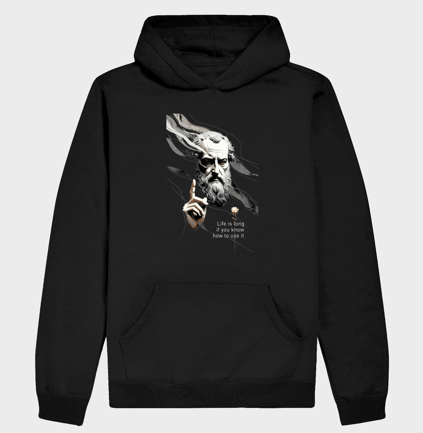 Camiseta Estoicismo "Life is Long"