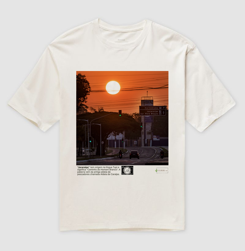 Camiseta Oversized - COLAB - Jacareípe - by Cássio Fotografia