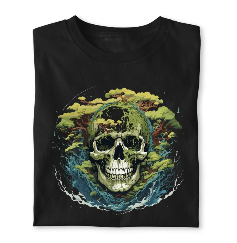 T-shirt Nature Skull