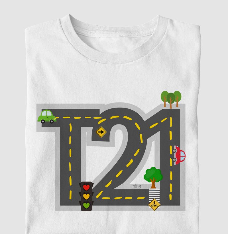 Camiseta T21 Interativa Pista