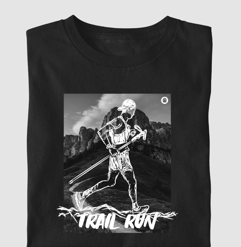 Camiseta Desenho Trail Runner V1