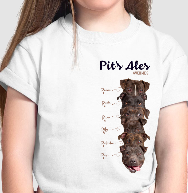 Camiseta Infantil Gauchinhos