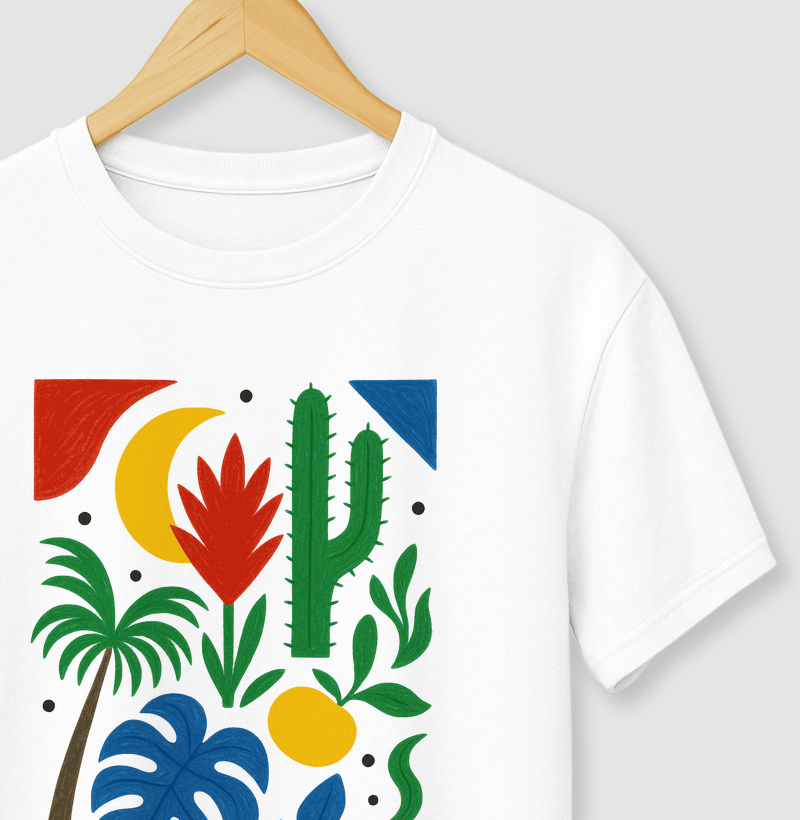 Camiseta Flora Brasileira