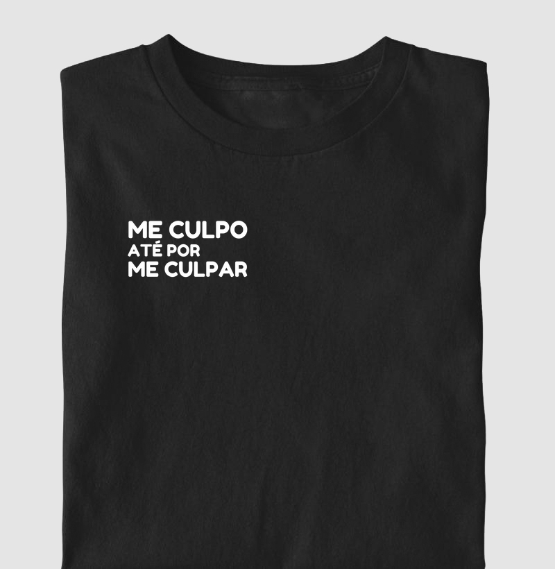 Me culpo ate por me culpar