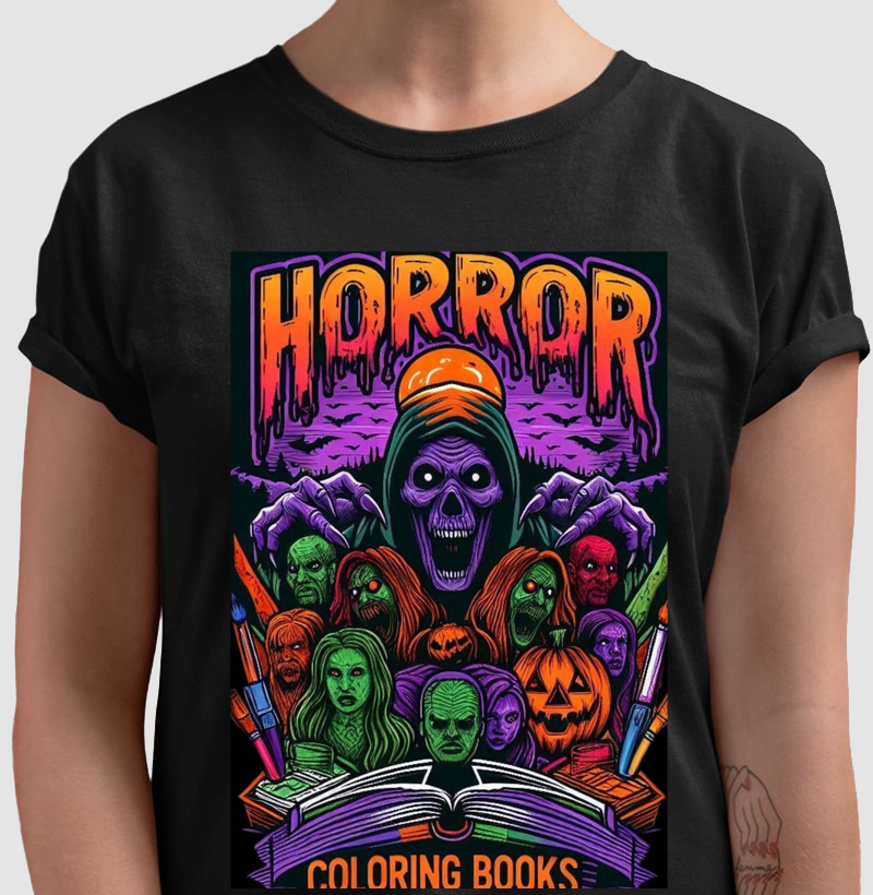 Camiseta Coloring Books