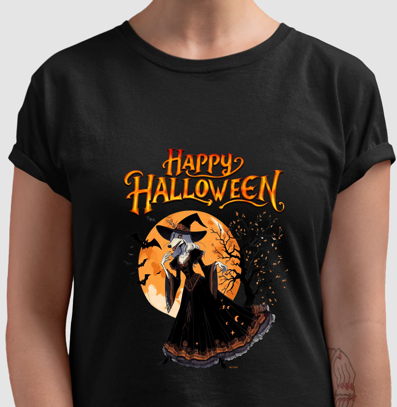 Camiseta Bruxa - Edição especial de Halloween 