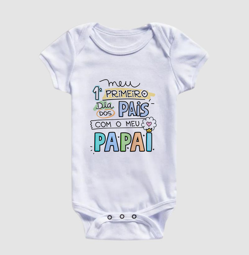 Meu 1º Dia dos Pais com Papai (menino - Versão 3)