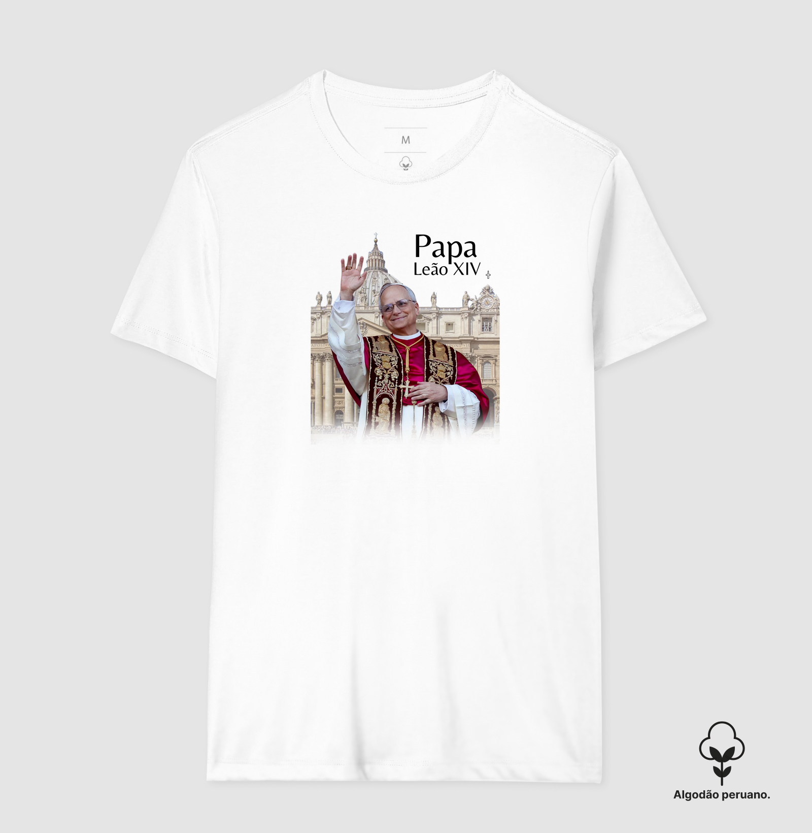Camiseta Papa Leão XIV 