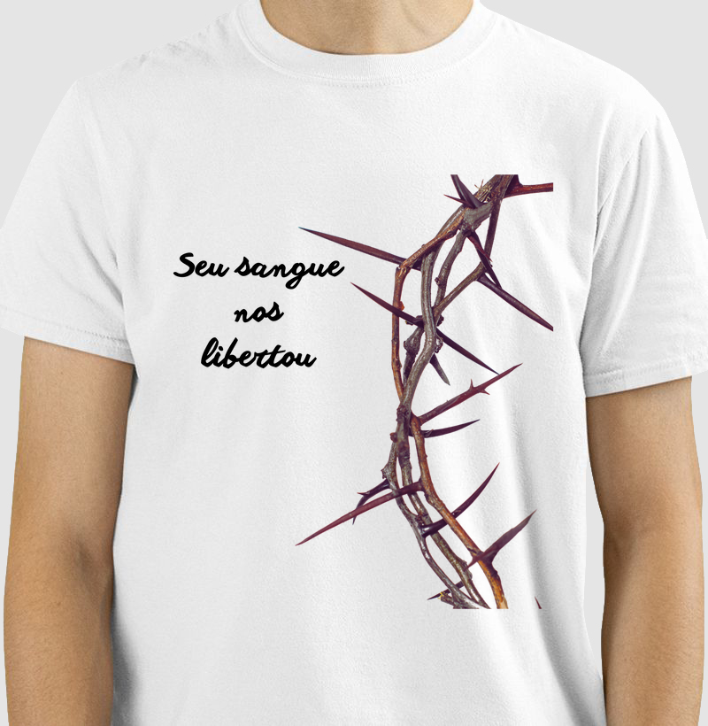 Camiseta coroa de espinhos