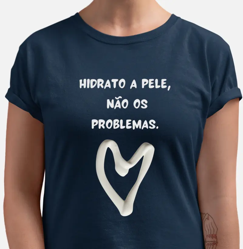 Hidrato a pele, não os problemas