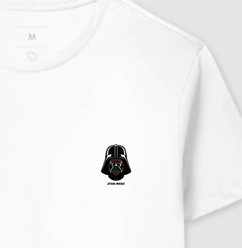 Darth Vader Minimalista – Camiseta Star Wars Dark Side