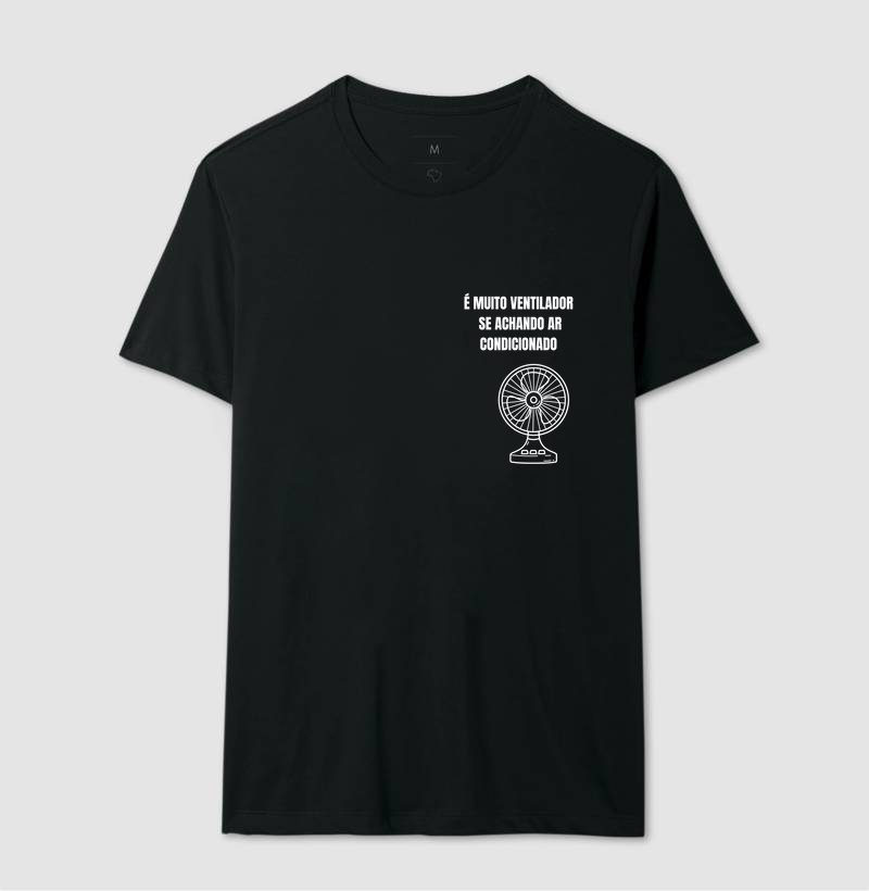 Camiseta Divertida Ventilador