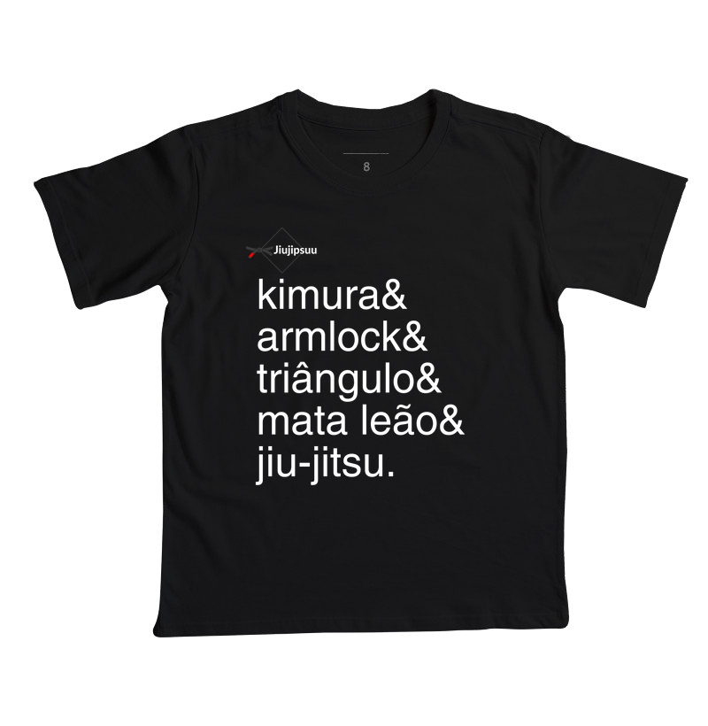 Camisa Jiu Jitsu Frases 