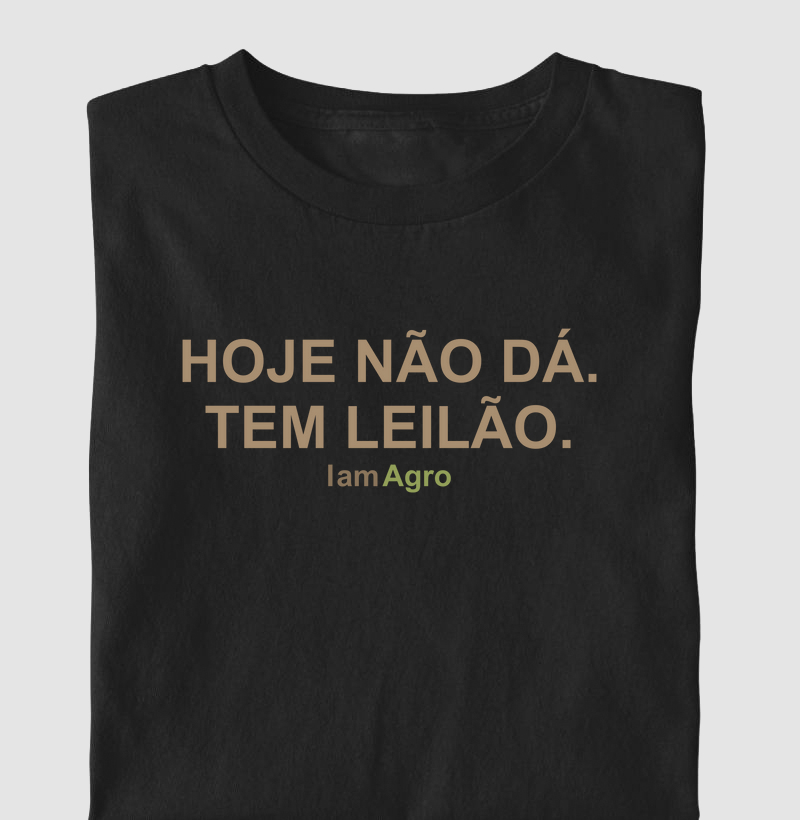 Camiseta Leilão - I am Agro