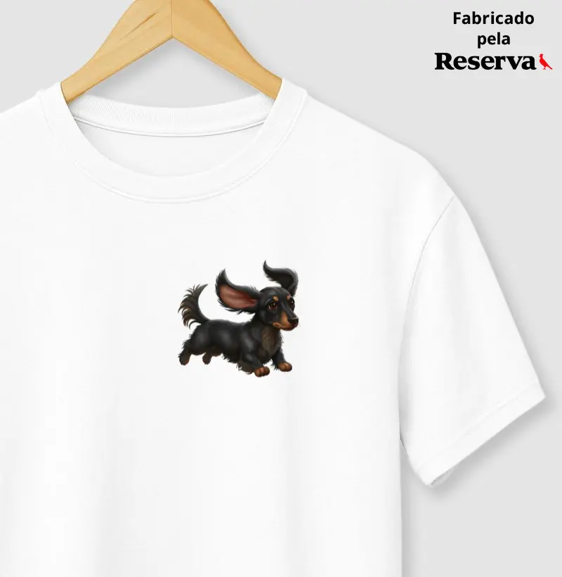 Dachshund ou Salsichinha Pelo Preto Longo