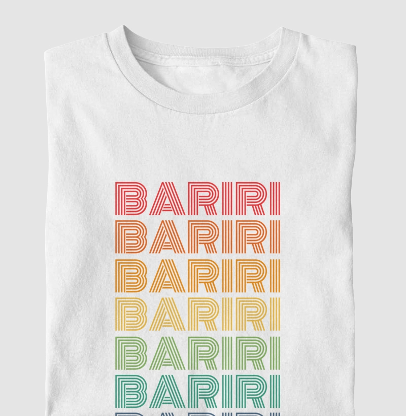 Bariri Letreiro Retrô