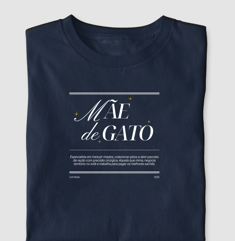 Mãe de gato em palavras 