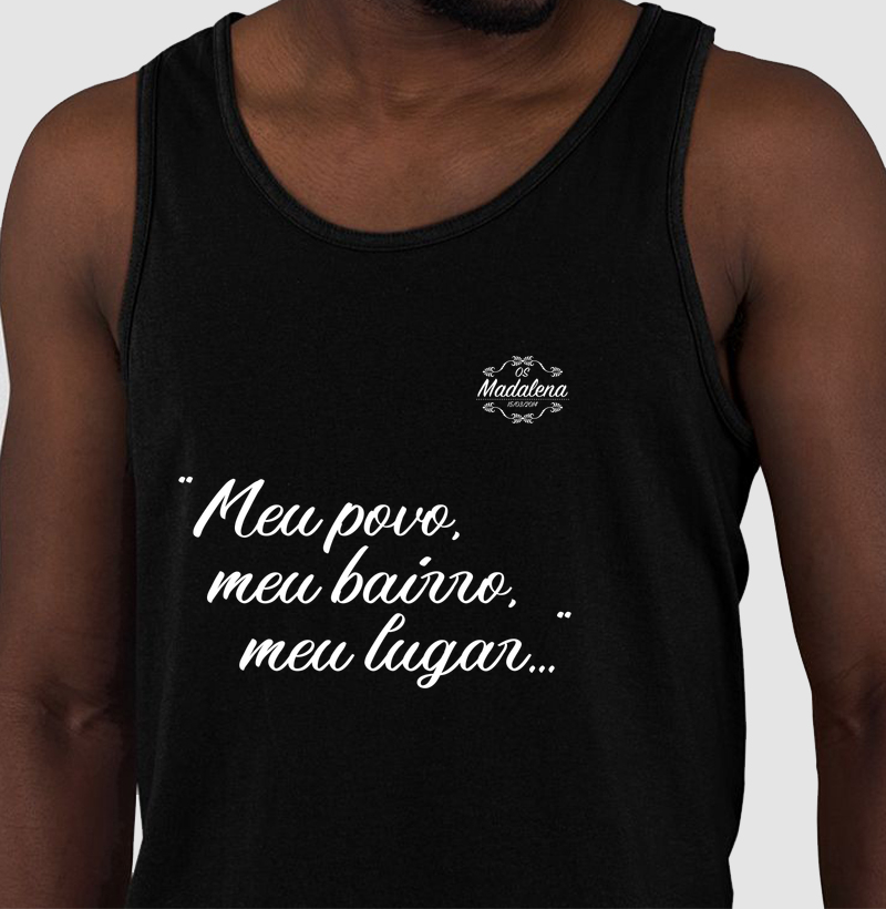 ¨Meu povo, meu bairro, meu lugar...¨ (Logo bolso)