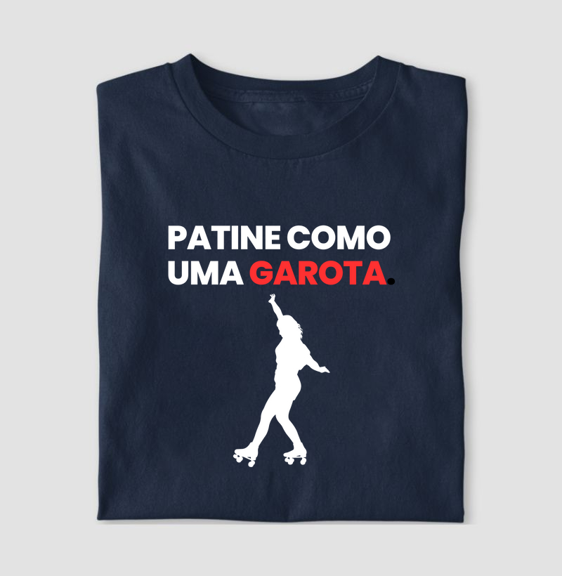 Patine como uma garota.