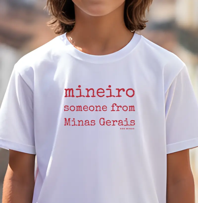 Mineiro someone from MG - Infantil masc