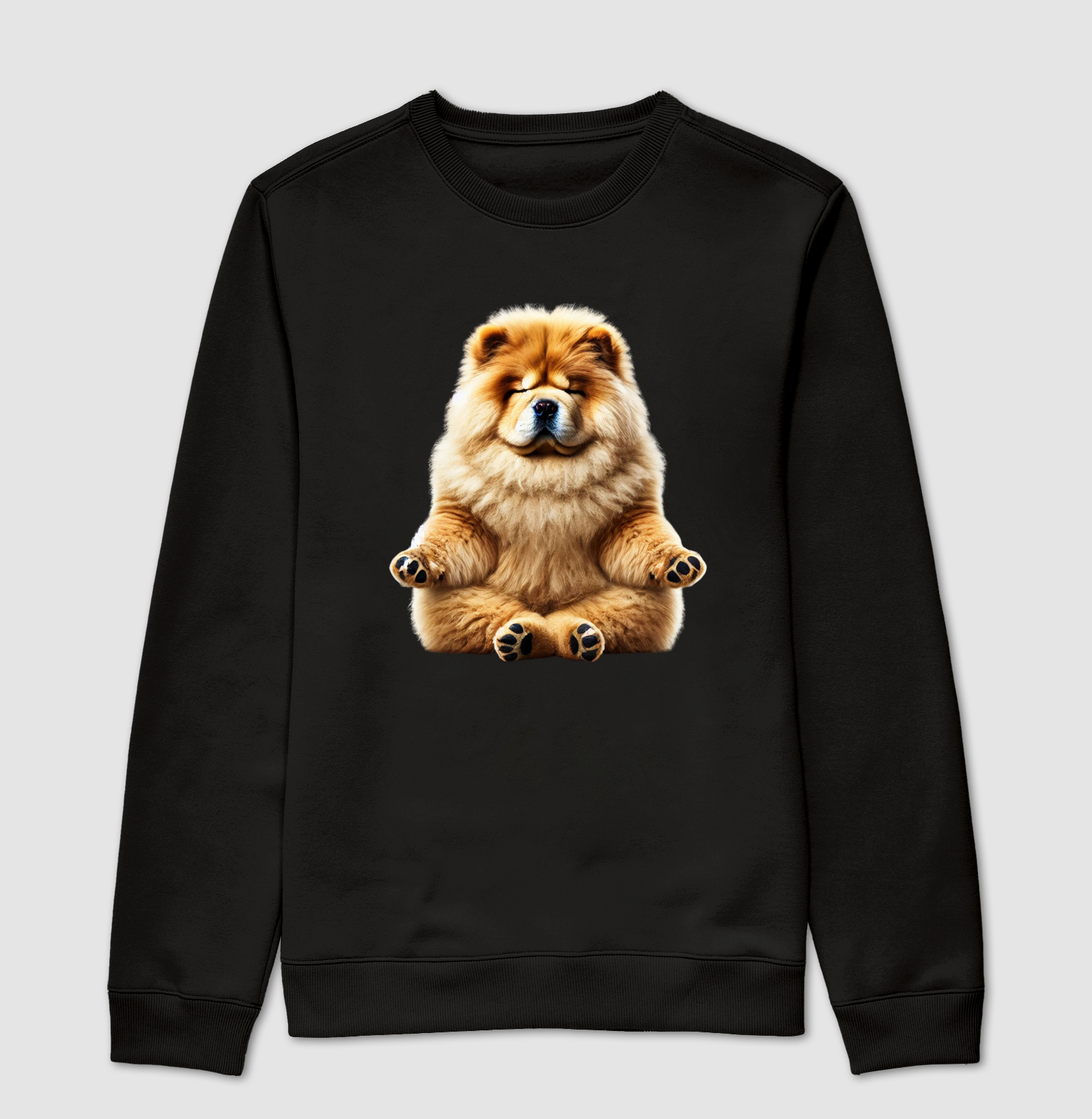 Chow Chow Meditando