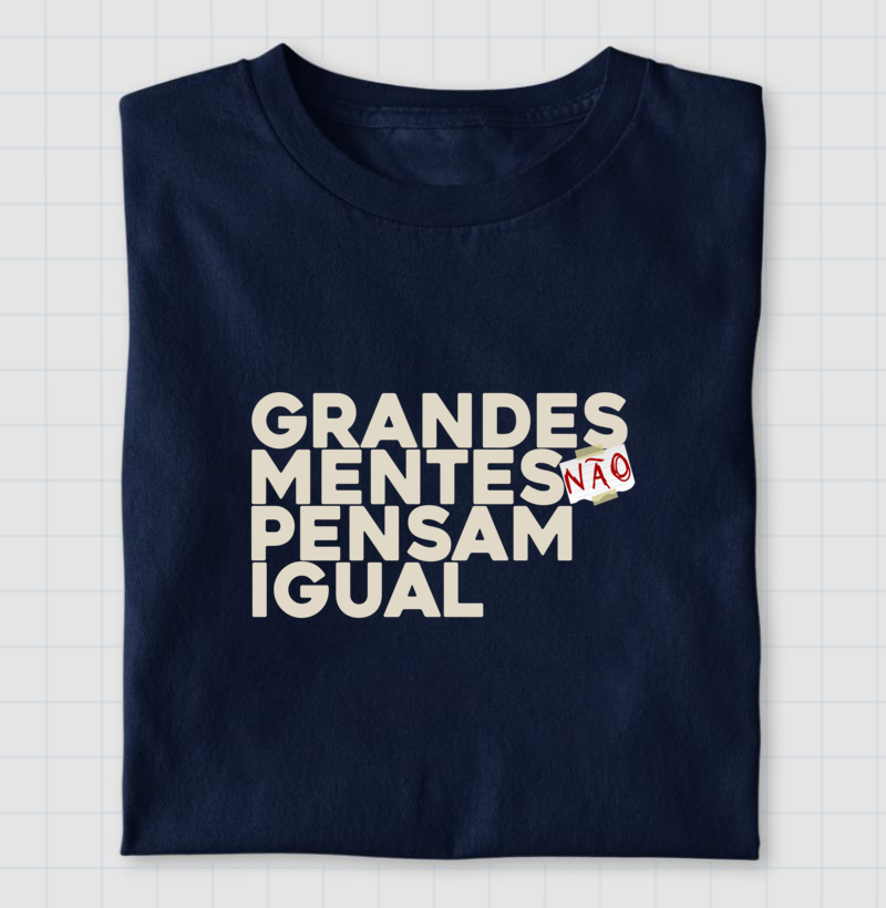 Grandes mentes não pensam igual